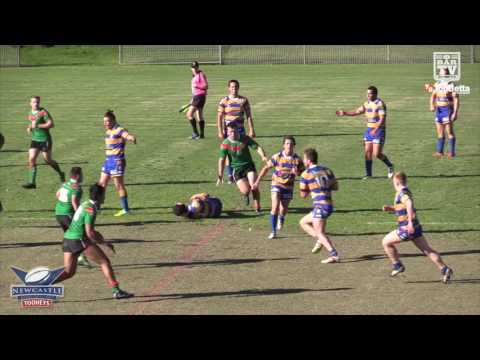 2016 Newcastle RL Round 7 - Reserve Grade Highlights - Western Suburbs Rosellas v Lakes United