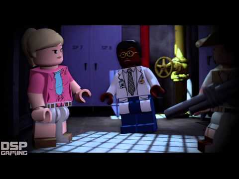 LEGO Jurassic World Co-op pt6 - Generator Reboot/We're Being Hunted...