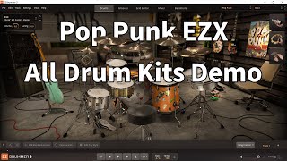 Video thumbnail for Toontrack EZDrummer 3 Pop Punk EZX All Drum Kits Demo by thisisme PH