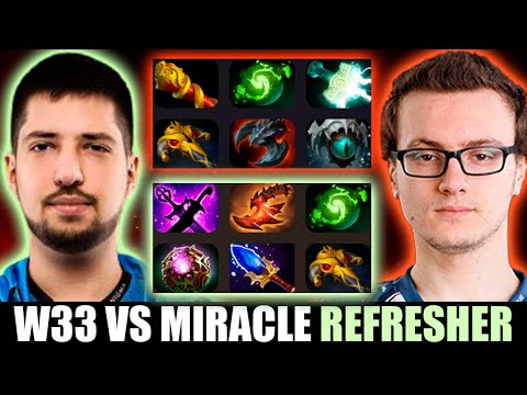 W33 vs MIRACLE ARCANA Faceless Void - Intense Game 6 Slotted vs 6 Slotted