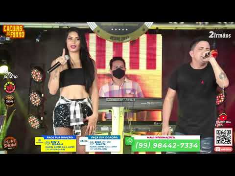 Caçulas Do Forró Ao Vivo Na Live - Samara Me Enganou.