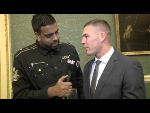 JAMIE MOORE INTERVIEW FOR iFILM LONDON / RYAN RHODES TESTIMONIAL DINNER 2012