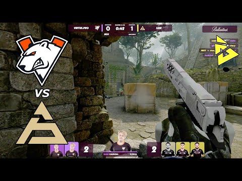 Virtus Pro vs SAW - HIGHLIGHTS - ANCIENT - BLAST Major Europe RMR CSGO 2023.
