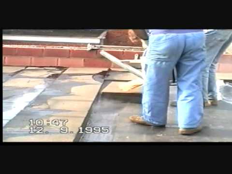 Foamglas compact roof application on concrete
