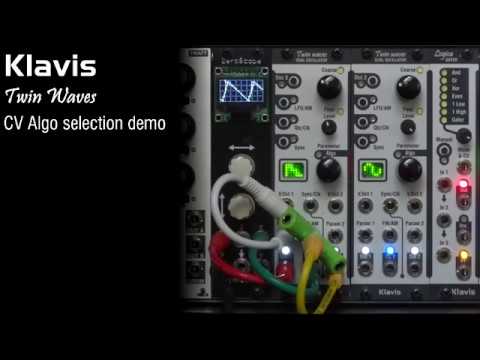 Klavis Twin Waves CV algo selection