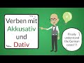 Deutsch Lernen Learn German A2 Verben Im Akkusativ Und Dativ The German Cases In Under 8 Min