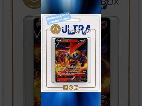 BOOSTER - Victini V 25/202 - Ultraboost X Epée et Bouclier 1 - Coffret de 10 cartes Pokémon Fr
