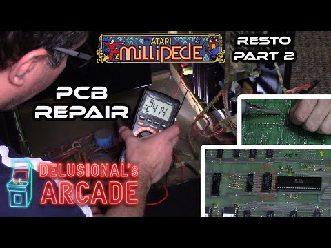 Millipede PCB Repair [Resto Part 2]