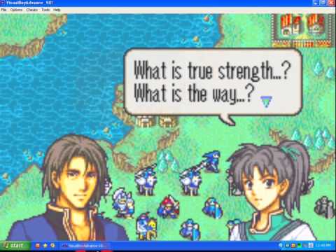 Fir talk Karel support A Fire Emblem 6 The Sword of Seals VBA