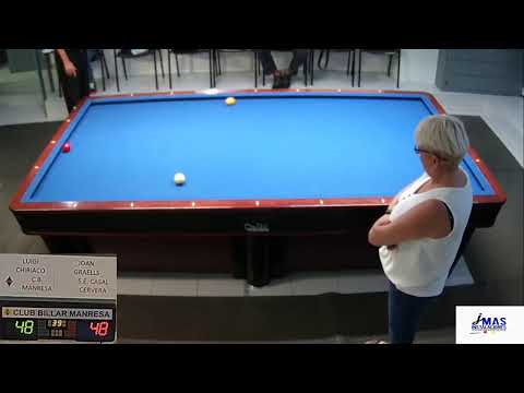 CAM. CAT. LIBRE 3ª: LUIGI CHIRIACO (MANRESA) - JOAN GRAELLS (CERVERA)