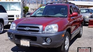 preview picture of video '2005 Hyundai Santa Fe V6 4WD Crazy Joes Auto Sales'