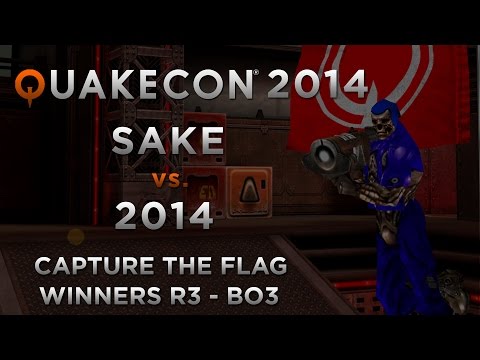 SAKE vs 2014 - QuakeCon 2014 CTF (Winners R3)