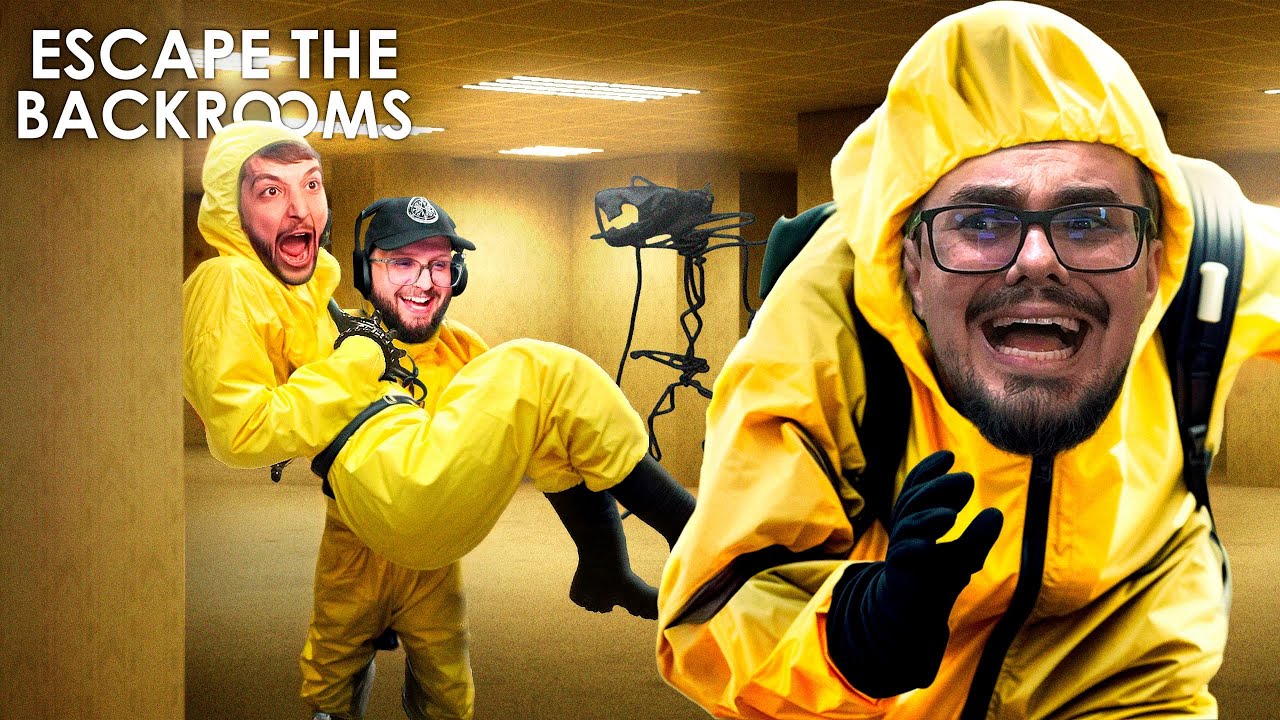 FINALMENTE ESCAPAMOS DAS BACKROOMS! - ESCAPE THE BACKROOMS