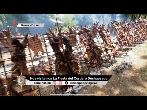 Fiesta del Cordero Deshuesado en Rosas 🔥 | Tradición rural en Las Flores