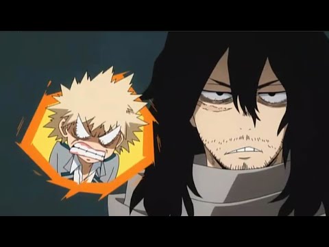 Aizawa tells Bakugo to Shut Up! 😂