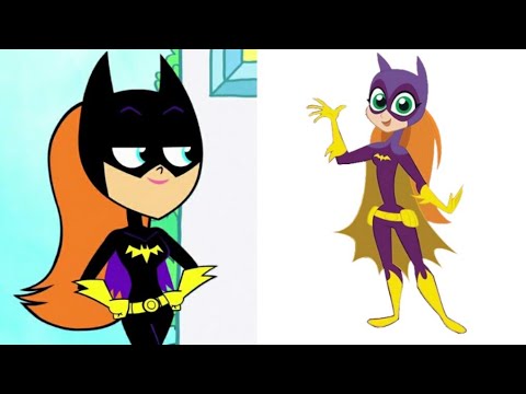 Teen Titans Go! & DC Super Hero Girls (G2) Character Comparison