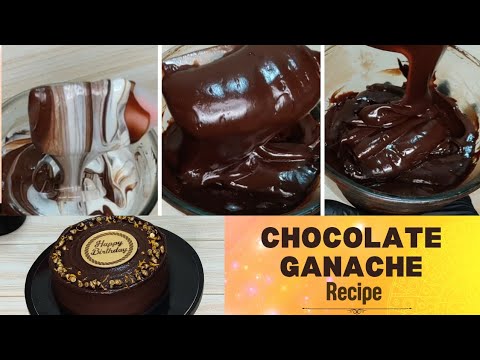 Best Chocolate Ganache Recipe | Easy Recipe| #chocolateganacherecipe #chocolateganache #cake #recipe
