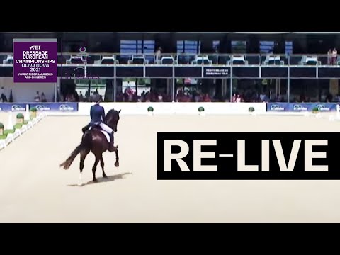 RE-LIVE | Dressage Individual Test Part 1 - Young Riders | FEI Dressage European Championship 2021
