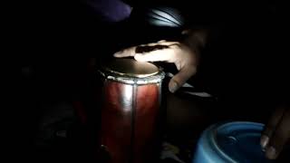 Ati dudu kos kosan nella kharisma, versi ember dan kendang kecil.