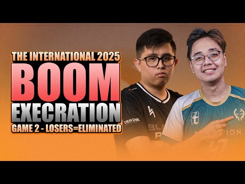 BOOM vs EXECRATION - GAME 2 - WATCH PARTY WITH KUKUYS - The International 2025