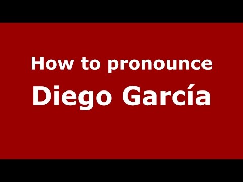 How to pronounce Diego García (Spanish/Argentina) - PronounceNames.com