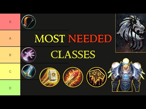 MOST NEEDED Classes Tier List on Warmane's 3.3.5 (WoW WotLK Classic)