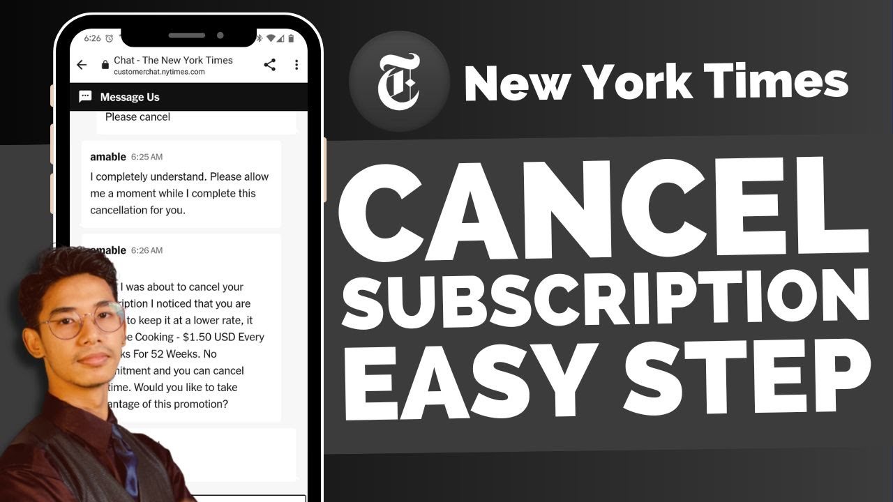 How To Cancel NYT Subscription !