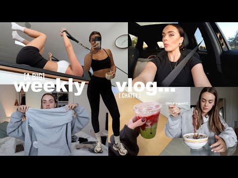 A slow week VLOG (getting out of a rut, skin updates, Fashion week prep, workouts, hauls)