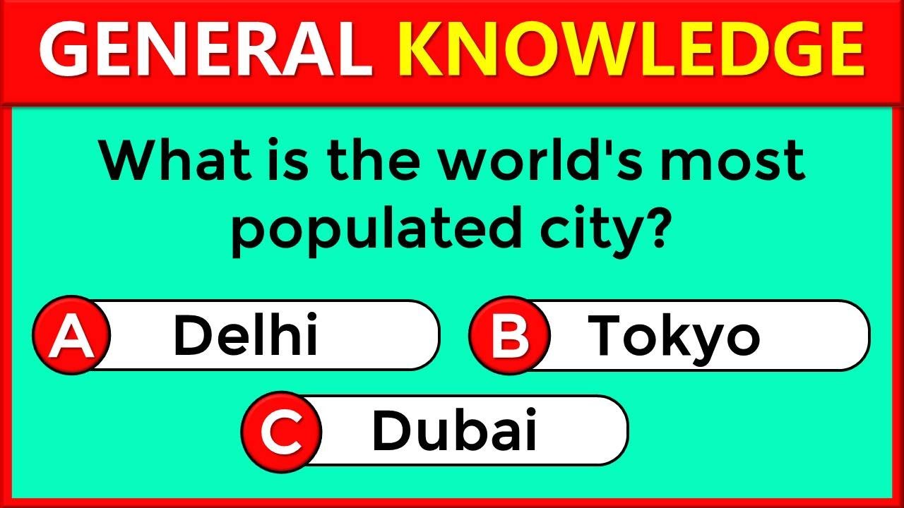 30 General Knowledge Questions! How Good Is Your General Knowledge? #challenge 131