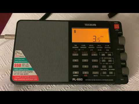 DXing from Houston: CFRX Toronto 6070 kHz, 1 KW TX power copied with Tecsun PL-880