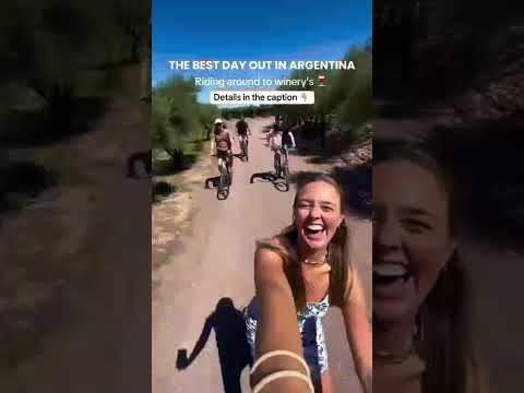 Best Day in Mendoza | Wine, Cycling & Maipu Bikes 🍷🚲