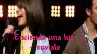 Jonas Brothers, Miley Cyrus, Demi Lovato &amp; Selena Gomez- Send It On | Traducida al Español