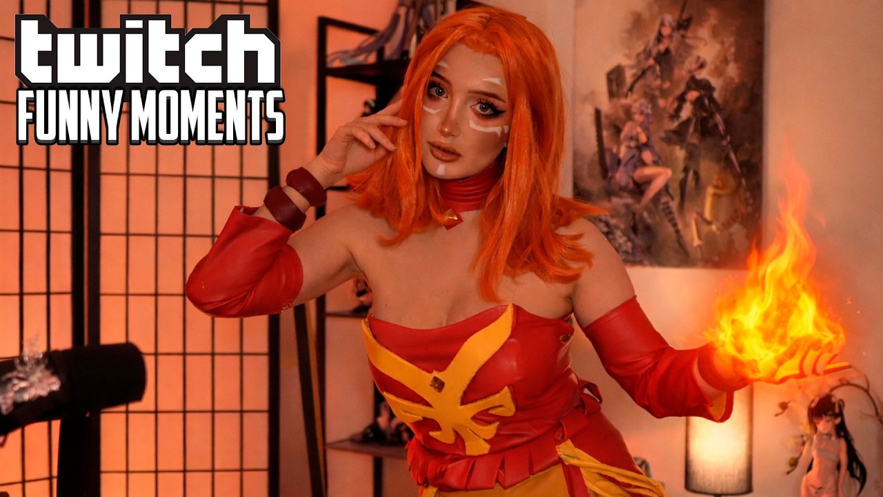 Топ Моменты с Twitch | Косплей на Лину