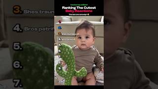 Ranking The Cutest Baby Reactions (cactus toy edition)