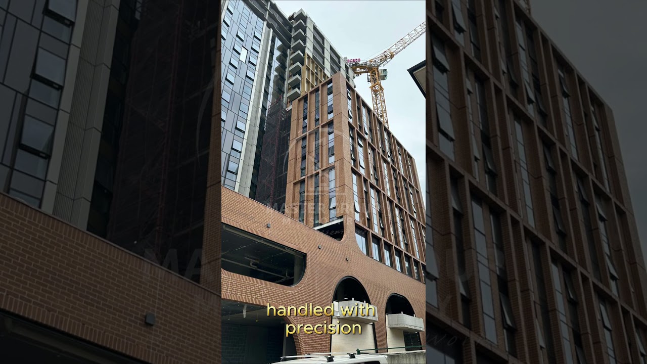 Exciting progress with our brick slip facade project!