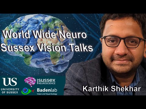 World Wide Neuro | Sussex Vision Series - 24/07/2023 - Prof. Karthik Shekhar