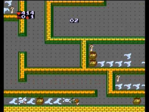 Gauntlet (NES) gameplay