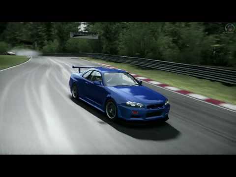 Need for Speed: Shift - Nissan Skyline GT-R R34 on Nordschleife (Aremberg)
