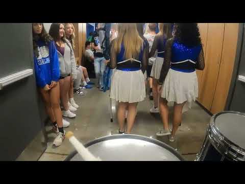 GVHS Pep Rally Center Snare Cam - 4 years later