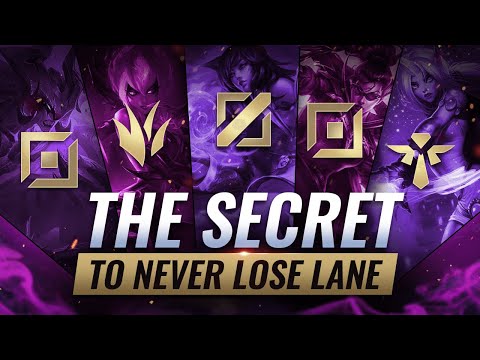 The SECRET To NEVER LOSING LANE in League of Legends - Season 12