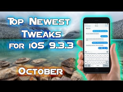 TOP 5 NEWEST TWEAKS | IOS 9.3.3 COMPATIBLE | OCTOBER