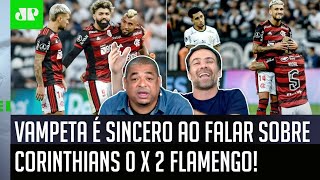 ‘Eu fiquei tontinho com o Flamengo e estava louco para…’: Vampeta é sincero após 2 a 0 no Corinthians