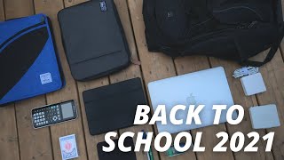 What's in my Backpack | Back to School 2021