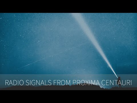 radio signals from proxima Centauri