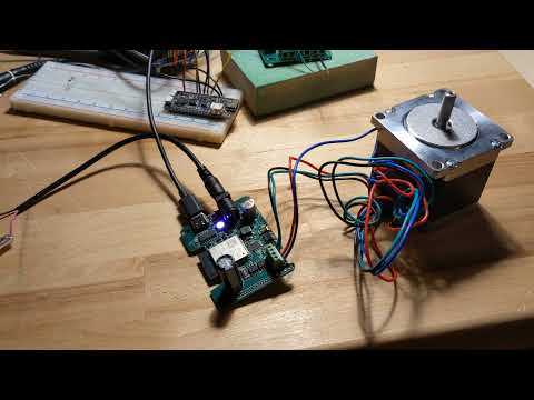 ESP32 Stepper Controller Board Bringup!