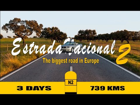 Estrada Nacional 2 - The biggest road in Europe
