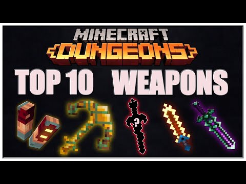 Prahant Gaming - Top 10 Weapons in Minecraft Dungeons