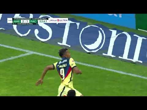 Gooolazoo de Roger Martínez 🇨🇴⚽cuartos de final vuelta           America vs Pachuca 2021
