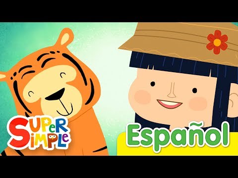 Caminando Por La Selva | Canciones infantiles | Super Simple Español