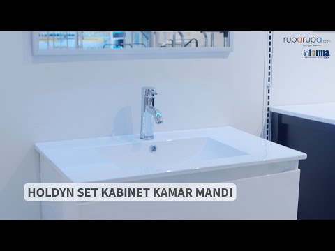 Gambar Informa Holdyn Set Kabinet Kamar Mandi - Putih